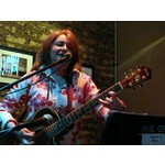 Patti Walsh on vocals and guitar